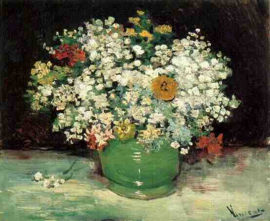 flowers in vase van gogh. Vincent van Gogh: The