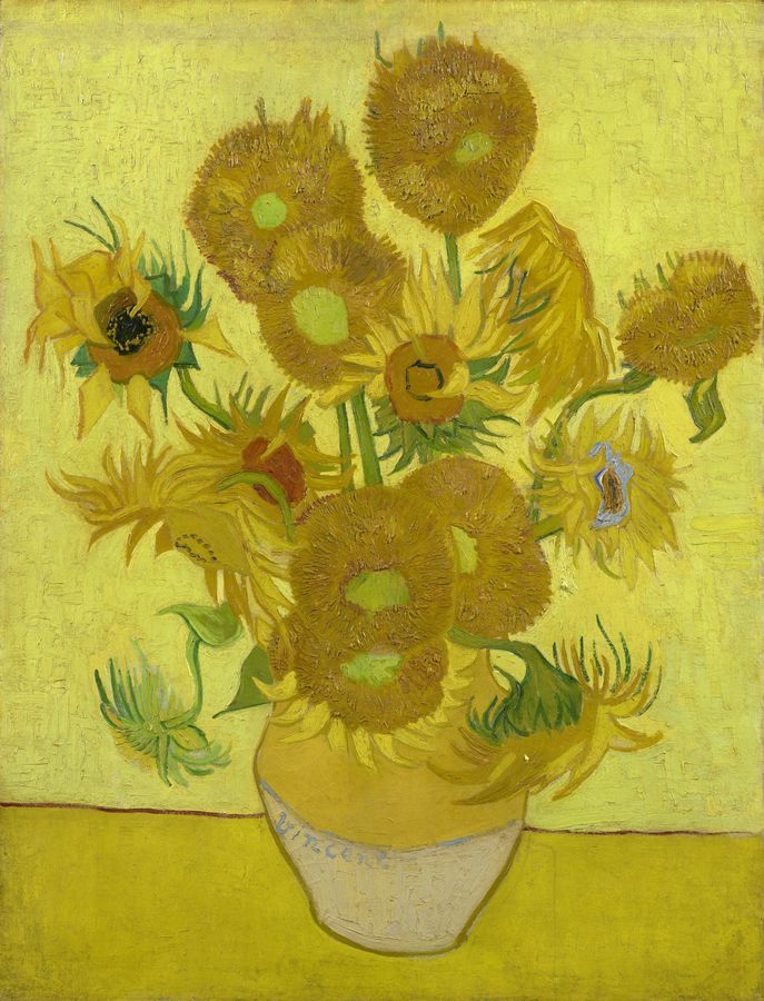 flowers in vase van gogh. Vincent van Gogh: The