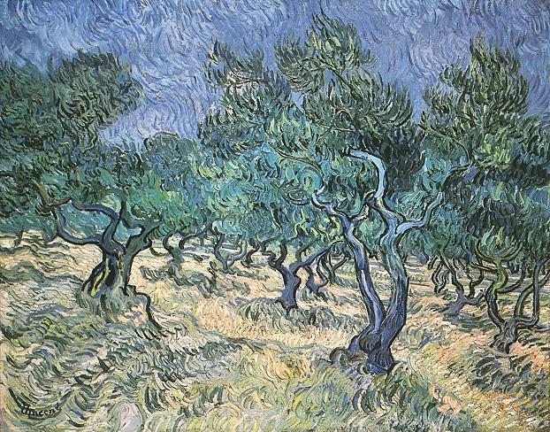 De Olijfboomgaard - Van Gogh (1889