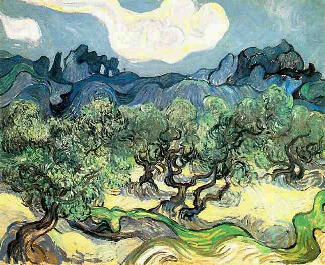 paintings of trees. The Paintings (Olive Trees