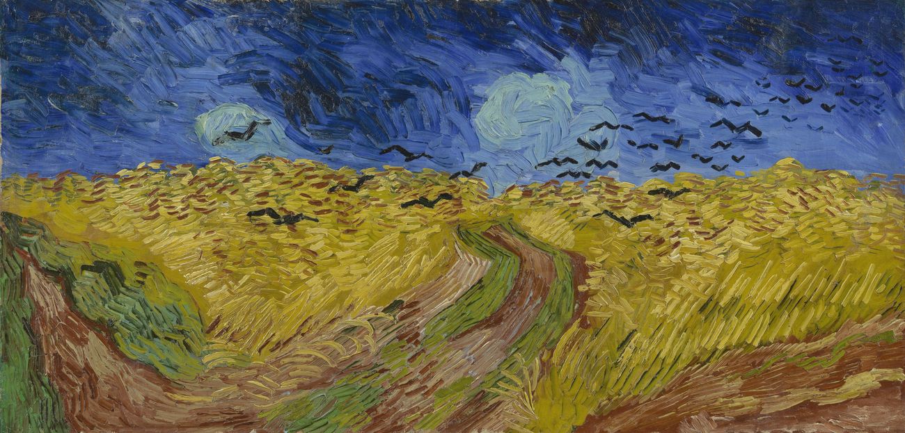 Vincent Van Gogh The Paintings Wheat Field With Crows