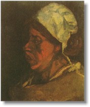 Head of a Peasant Woman with White Cap